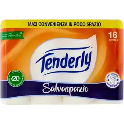 Spazio Conad CARTA IGIENICA TENDERLY SALVASPAZIO offerta