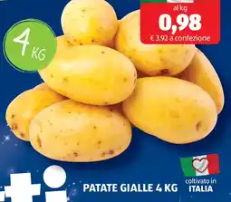 ALDI Patate gialle offerta