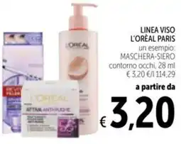 Spazio Conad Linea viso L'ORÉAL PARIS offerta