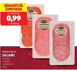 ALDI Freschi per te salami offerta
