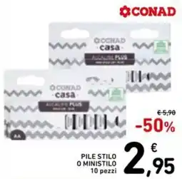 Spazio Conad Conad pile stilo o ministilo offerta