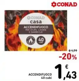 Spazio Conad Coand accendifuoco offerta