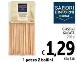 Spazio Conad Sapori dintorni conad grissini rubata offerta