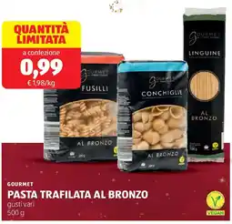 ALDI Gourmet pasta trafilata al bronzo offerta