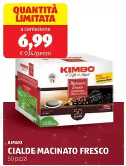 ALDI Kimbo cialde macinato fresco offerta