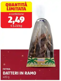 ALDI Fatina datteri in ramo offerta