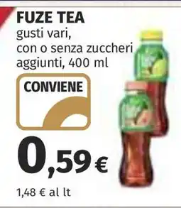 Coop Fuze Tea offerta