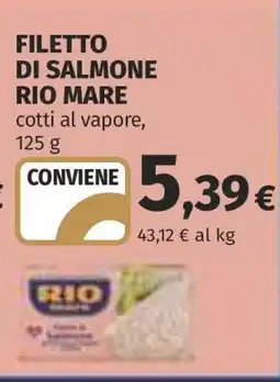 Coop FILETTO DI SALMONE RIO MARE offerta
