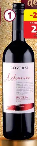 ALDI Roversi aglianico puglia igt offerta