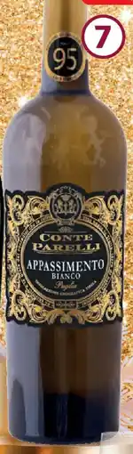 ALDI Conte parelli appassimento bianco puglia igt offerta