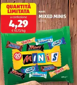 ALDI Mars mixed minis offerta