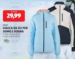 ALDI Crane giacca da sci per uomo e donna offerta