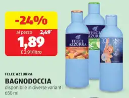 ALDI Felce azzurra bagnodoccia offerta