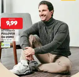 ALDI Up 2 fashion men pullover da uomo offerta