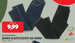 ALDI Up 2 fashion men jeans elasticizzati da uomo offerta
