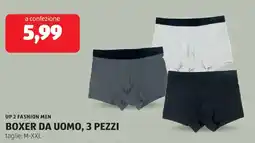 ALDI Up 2 fashion men boxer da uomo, 3 pezzi offerta