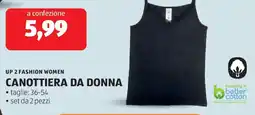 ALDI Up 2 fashion women canottiera da donna offerta