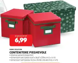 ALDI Home creation contenitore pieghevole offerta