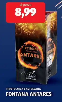 ALDI Pirotecnica castellana fontana antares offerta