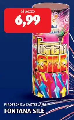 ALDI Pirotecnica castellana fontana sile offerta