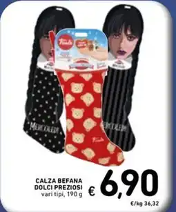 Spazio Conad Calza befana DOLCI PREZIOSI vari tipi offerta