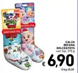 Spazio Conad Calza befana DOLCE&TOYS vari tipi offerta