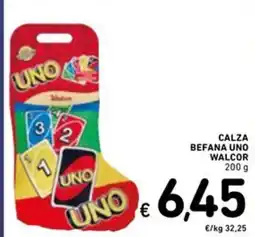 Spazio Conad Calza befana uno WALCOR offerta