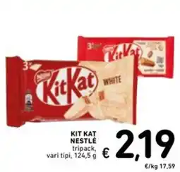 Spazio Conad KIT KAT NESTLÉ tripack, vari tipi offerta