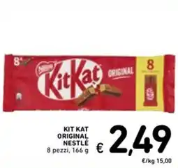 Spazio Conad KIT KAT Original nestlé 8 pezzi offerta