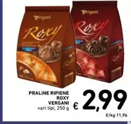 Spazio Conad Praline ripiene roxy VERGANI vari tipi offerta