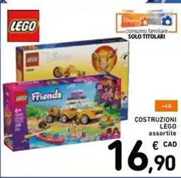 Spazio Conad Costruzioni LEGO assortite offerta