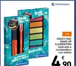 Spazio Conad Crazy chic make up clementoni ombretto o lucidalabbra con matita offerta