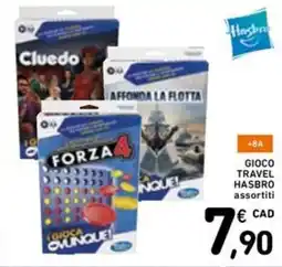 Spazio Conad Gioco travel hasbro assortiti offerta