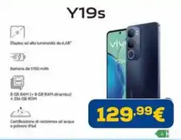 Euronics vivo Y19s offerta