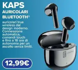 Euronics Cellularline kaps auricolari bluetooth offerta