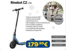 Euronics SEGWAY Ninebot C2 Lite offerta