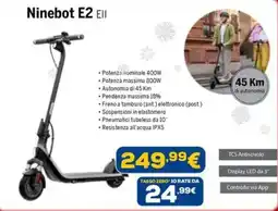 Euronics SEGWAY Ninebot E2 Ell offerta