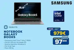 Euronics SAMSUNG NOTEBOOK GALAXY BOOK5 offerta