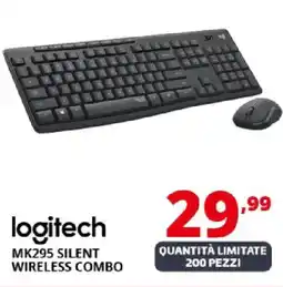 Comet logitech MK295 SILENT WIRELESS COMBO offerta