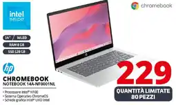 Comet hp CHROMEBOOK NOTEBOOK 14A-NF0001NL offerta