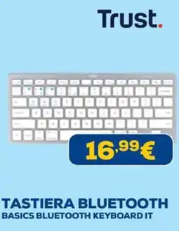 Euronics Trust Tastiera bluetooth basics bluetooth keyboard it offerta