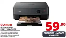 Comet Canon MULTIFUNZIONE INKJET PIXMA TS53501 offerta