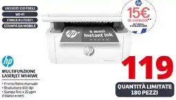 Comet hp MULTIFUNZIONE LASERJET M140WE offerta
