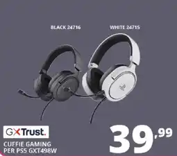 Comet GXTrust. CUFFIE GAMING PER PS5 GXT498W offerta