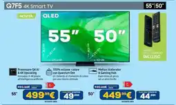 Euronics SAMSUNG Q7F5 4K Smart TV 55" offerta