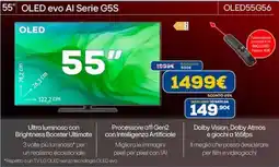 Euronics LG 55” OLED evo Al Serie G5S OLED55G56 offerta