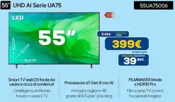 Euronics LG 55" UHD AI Serie UA75 offerta