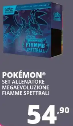Comet Pokémon set allenatore megaevoluzione fiamme spettrali offerta