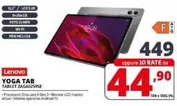 Comet Lenovo YOGA TAB TABLET ZAG60259SE offerta