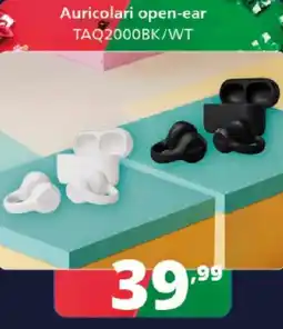 Comet PHILIPS Auricolari open-ear TAQ2000BK/WT offerta